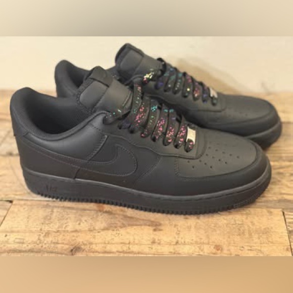 Nike Black Air Force 1 '07 Low Top